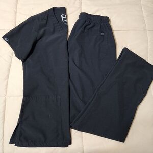 Women's Black Scrubs